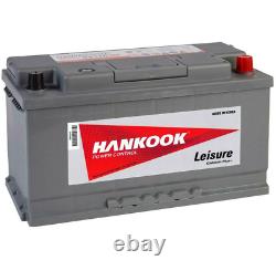 Batterie Décharge Lente Hankook XV110 12V 110AH Pour Caravane Camping-car FR