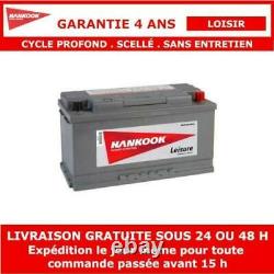 Batterie Décharge Lente Hankook XV110 Pour Caravane & Camping Car 12V 110AH