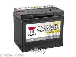 Batterie Decharge lente camping car bateau Yuasa L26-80 12v 80ah 265x174x225mm