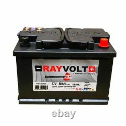 Batterie Demarrage Auto Voiture Decharge lente 12V 80AH