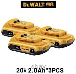Batterie Dewalt 20V 100% originale, batterie lithium-ion rechargeable 2Ah9Ah