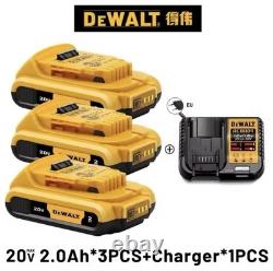 Batterie Dewalt 20V 100% originale, batterie lithium-ion rechargeable 2Ah9Ah