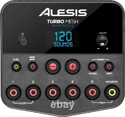 Batterie Electronique 4 Futs Mesh 3 Cymbales Alesis Turbo Mesh Kit