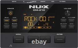 Batterie Electronique 5 Futs Mesh 3 Cymbales Nux Dm-210