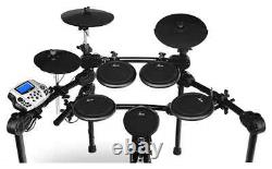 Batterie Electronique Drum Set Complet Rack Pedale Module Casque Tabouret 8 Pads