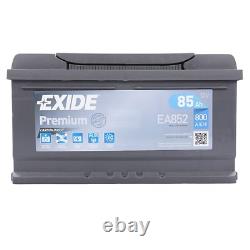 Batterie Exide EA852 12v 72ah 760A 278x175x190mm varta F17 F18
