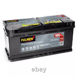 Batterie FULMEN Formula XTREME FA1000 12V 100Ah 900A