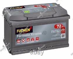 Batterie Fulmen FA722 12v 72ah 720A livraison express garantie 2ans