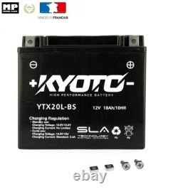 Batterie Gel Activée YTX20L-BS HARLEY DAVIDSON FXDB DYNA GLIDE STURGIS 1991