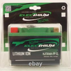 Batterie Lithium Electhium pour Moto Kawasaki 1200 ZX12R 2000 à 2006