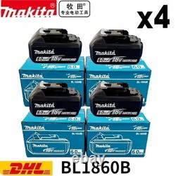 Batterie Makita 18V 6Ah BL1840 BL1860 Lithium Authentique 9.0Ah x1