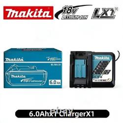 Batterie Makita 18V 6Ah BL1840 BL1860 Lithium Authentique 9.0Ah x1