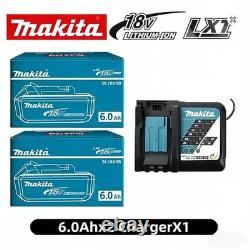 Batterie Makita 18V 6Ah BL1840 BL1860 Lithium Authentique 9.0Ah x1
