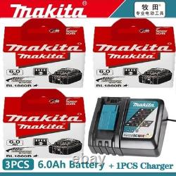 Batterie Makita 18V 6Ah BL1840 BL1860 Lithium Authentique 9.0Ah x1