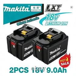 Batterie Makita 18V 6Ah BL1840 BL1860 Lithium Authentique 9.0Ah x1