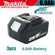 Batterie Makita 18v 6ah Bl1860b 1850b 1840b 1830b 1860 / Chargeur 18v Battery