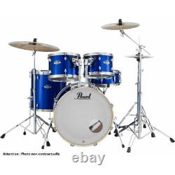 Batterie Pearl Export Standard 22'' High Voltage Blue avec cymbales