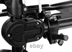 Batterie Percussion Electronique Drum Set E-Drum Kit Module Son Pedale Rack Noir