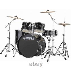 Batterie Rydeen Yamaha 22 pouces Black Glitter (avec hardware et cymbales)