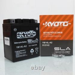 Batterie SLA Kyoto pour Deux Roues Honda 500 1978 à 1982 YB14L-A2 SLA / 12V 14Ah