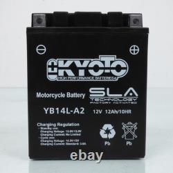 Batterie SLA Kyoto pour Deux Roues Honda 500 1978 à 1982 YB14L-A2 SLA / 12V 14Ah