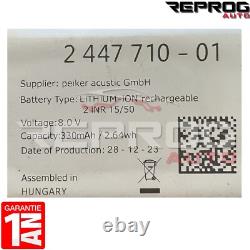 Batterie Sos Appel Detresse Urgence Bmw 2447710-01 2447710 2 447 710-01