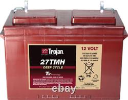 Batterie TROJAN PLAQUES EPAISSES 27TMH 27 12V 115AH AMPS (EN)