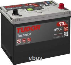 Batterie Tudor Technica 70Ah/540A (TB704)