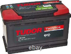 Batterie Tudor Technica 80Ah/640A (TB800)