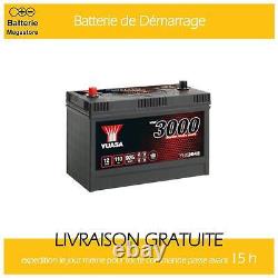 Batterie Yuasa SHD YBX3642 12V 110Ah 925CCA Garantie 2 Ans