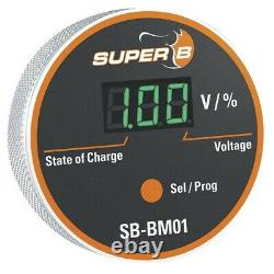 Batterie au Lithium SUPER B 12V 160Ah + Afficheur SuperB SB-BM01
