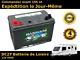 Batterie Bateau Decharge Lente 12v 90ah /500 Cycles De Vie/ Garantie 4ans Dc27mf