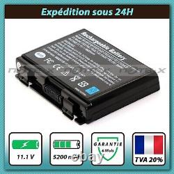 Batterie compatible pour ASUS X70F X70I X70IC X70ID X70IJ 11.1V 5200mAh