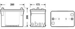 Batterie de voiture EXIDE 50Ah/800A