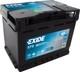 Batterie De Voiture Exide 60ah/640a