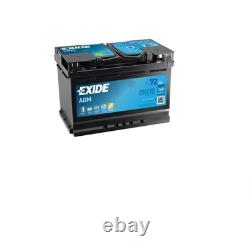Batterie de voiture EXIDE 72Ah/760A RENAULT CLIO 1.5 dCi 90