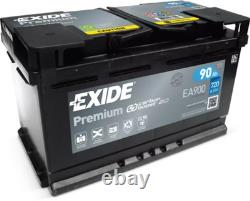 Batterie de voiture EXIDE 90Ah/720A RENAULT ESPACE IV (JK0/1)