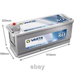 Batterie de voiture VARTA 140Ah/800A