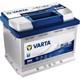 Batterie De Voiture Varta 60ah/640a Fiat 500 1.2