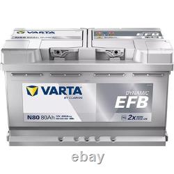Batterie de voiture VARTA 80Ah/800A