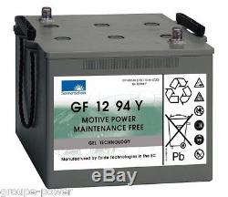 Batterie decharge lente Gel Exide Sonneschein GF 12 094Y 12v 110ah