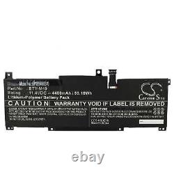Batterie remplace MSI BTY-M49 4400mAh