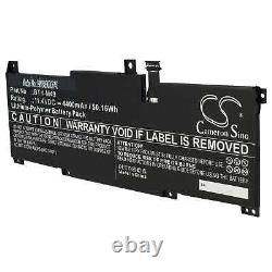 Batterie remplace MSI BTY-M49 4400mAh