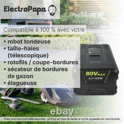 Batterie remplace Remarc 82V430G 4000mAh 80V