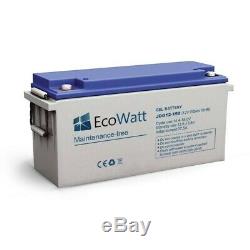 Batterie solaire plomb Carbone 150ah 12v decharge Lénte-EcoWatt