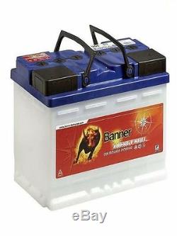 Batterie stationnaire camping car banner energy bull 95551 12v 72ah