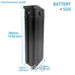 Batterie vélo électrique L380mm 36V 48V pour COLORWAY BK6 Hitway BK3 BK5 BK6