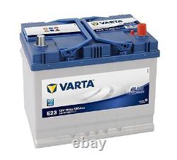 Batterie voiture Varta Blue Dynamic E23 12V 70ah 630A 261x175x220mm 570412063
