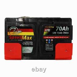 Batteries 70ah Afb Speed Max Start&stop 700a 12v L3 Efb Prêt À L'emploi