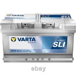 Batteries de voiture VARTA 580406074K262
